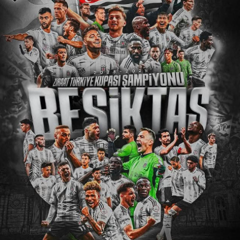 2023-2024 SEZONU ZİRAAT TÜRKİYE KUPASI ŞAMPİYONU ŞANLI BEŞİKTAŞ!